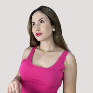 Regata Básica Lisa Feminina – Alça Larga e Tecido Premium | inG Brasil